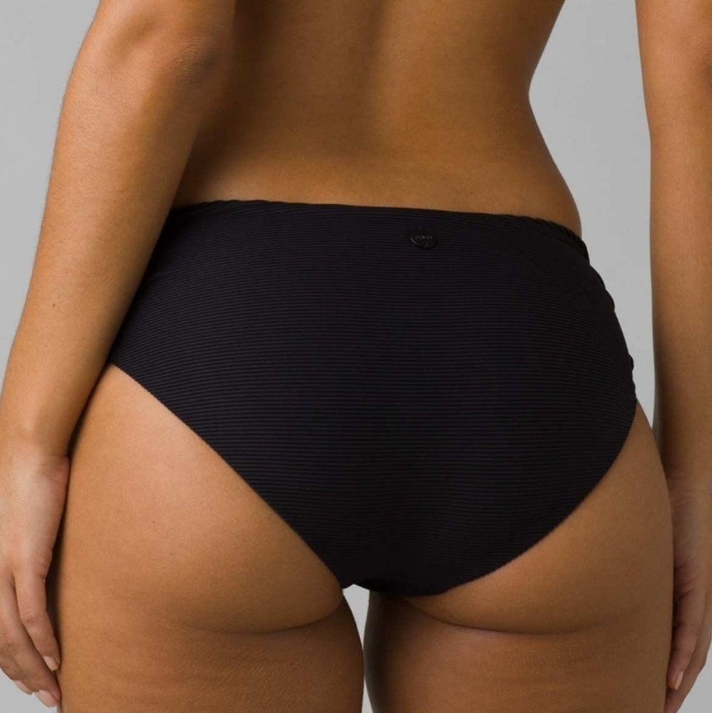 Prana Marta Black Bikini Bottom NEW - Picture 6 of 6